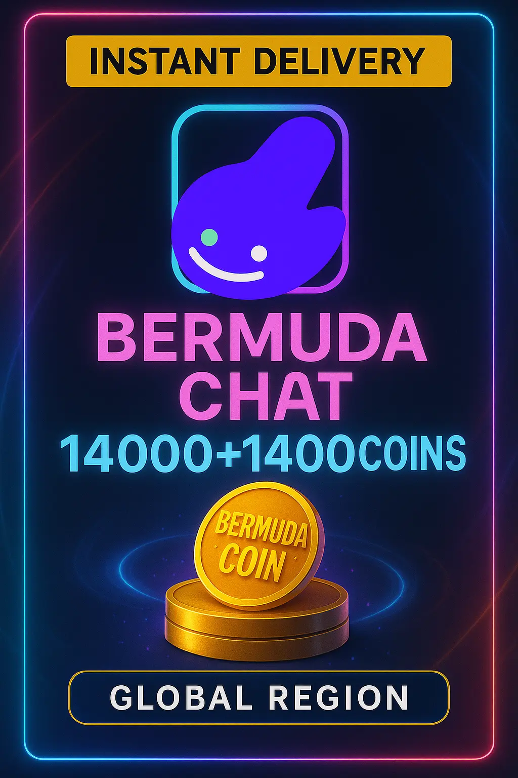 Bermuda 14000 + 1400 Coins Top-Up (Global) Bermuda 14000 + 1400 Coins Top-Up (Global)