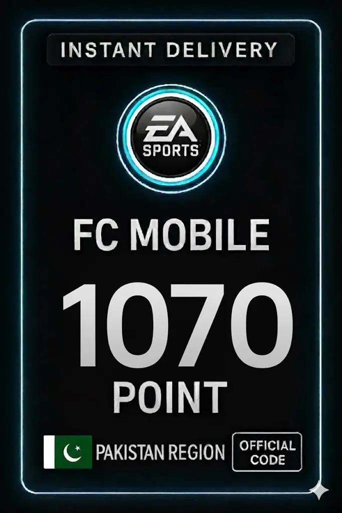 FC Mobile 1070 poeng - Pakistan FC Mobile 1070 poeng - Pakistan