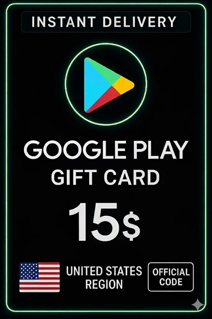 Google Play Gift Card - United States 15 $ Google Play Gift Card - United States 15 $