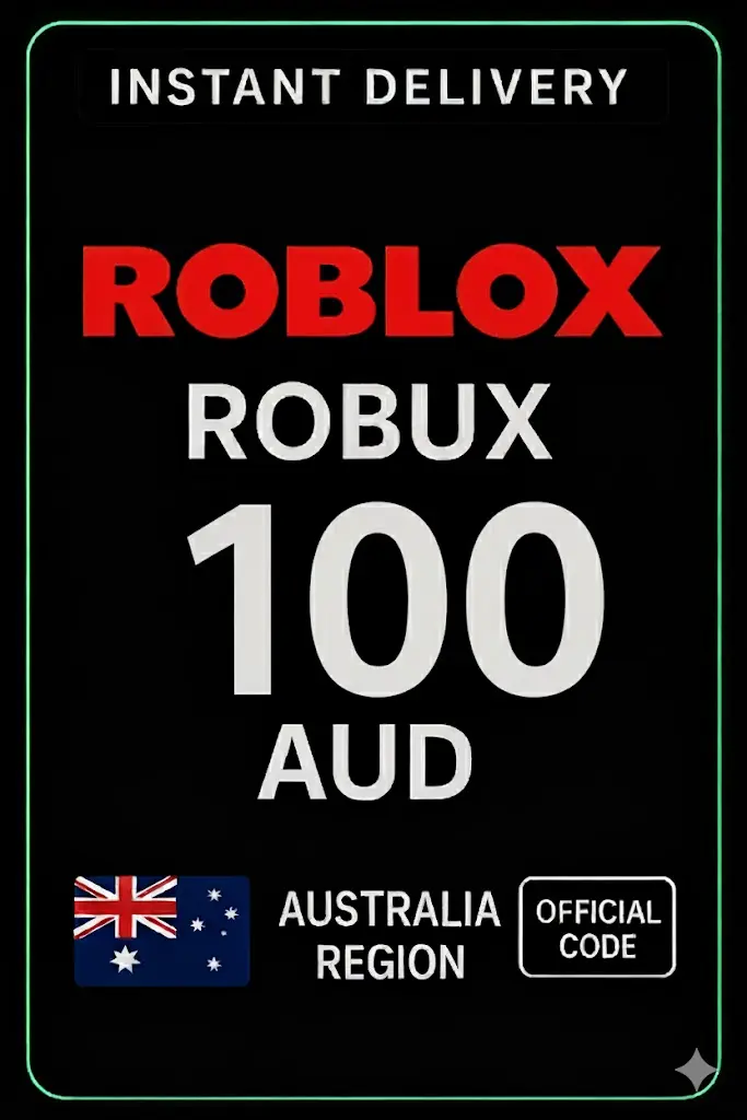 Roblox 100 AUD Game Card (AU) Roblox 100 AUD Game Card (AU)
