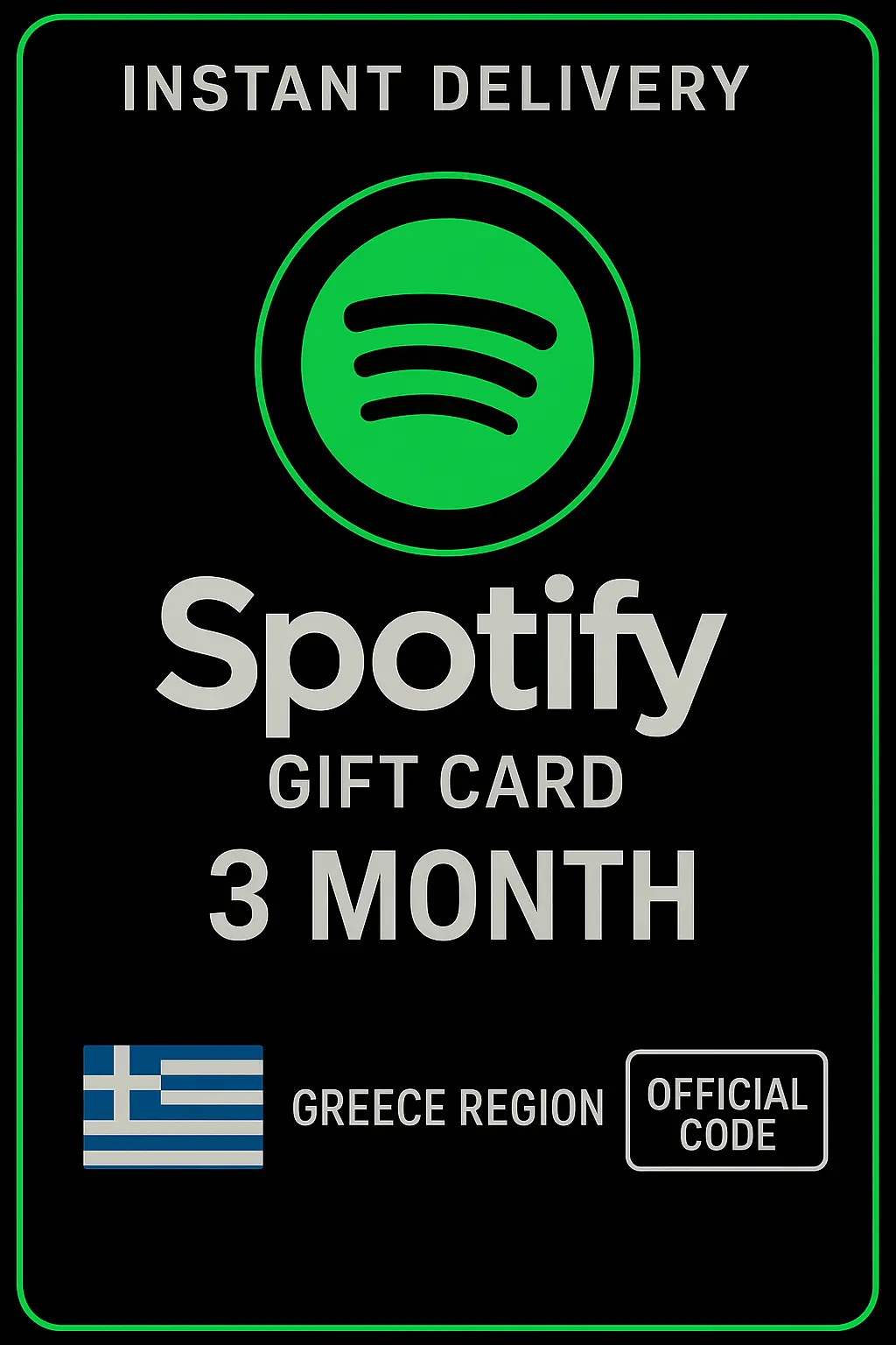 Spotify Gift Card Greece - 3 Month GR Spotify Gift Card Greece - 3 Month GR