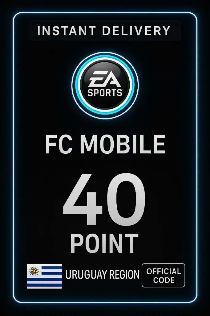 FC মোবাইল ৪০ পয়েন্ট - উরুগুয়ে FC মোবাইল ৪০ পয়েন্ট - উরুগুয়ে