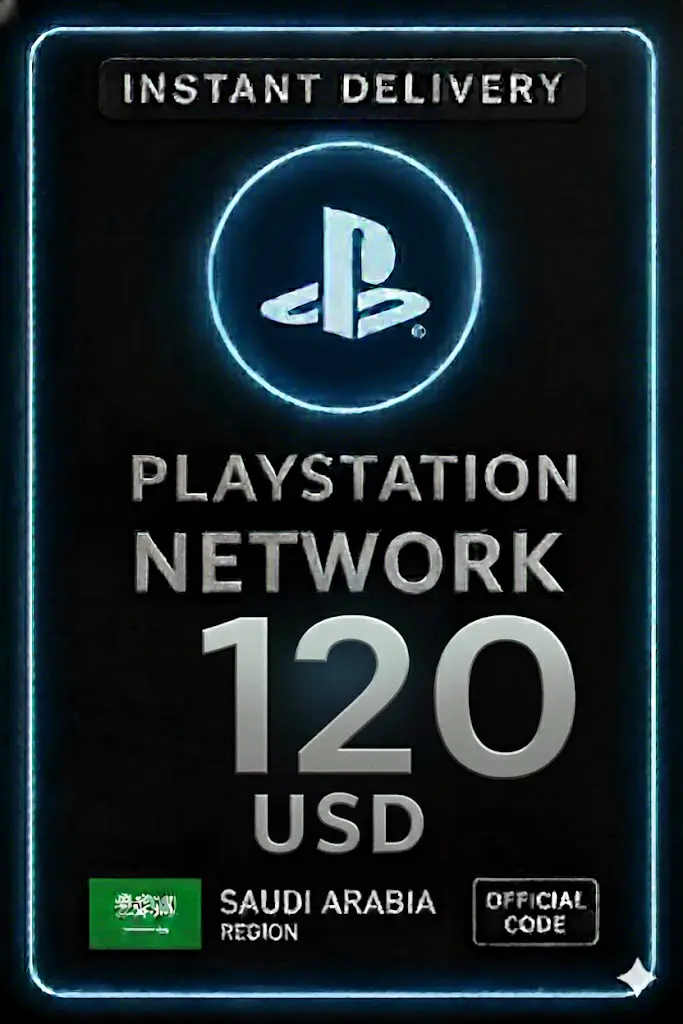 Playstation Karte 120 USD KSA - Saudi-Arabien Playstation Karte 120 USD KSA - Saudi-Arabien