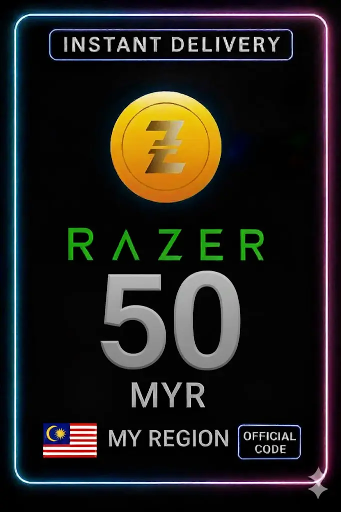 Razer Gold Malaysia RM50 Razer Gold Malaysia RM50