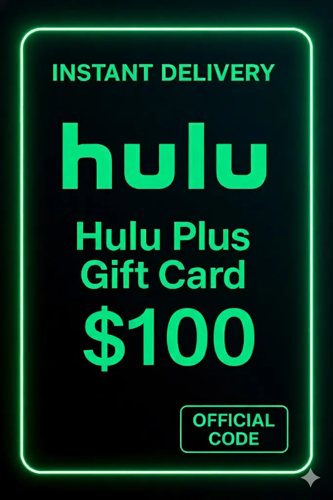 Hulu Plus poklon kartica $100 Hulu Plus poklon kartica $100