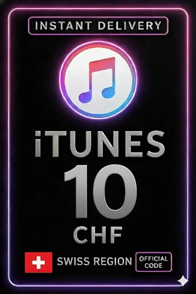 iTunes dárková karta 10 CHF CH iTunes dárková karta 10 CHF CH