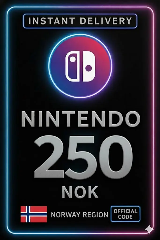 Nintendo eShop 250 NOK Nintendo eShop 250 NOK