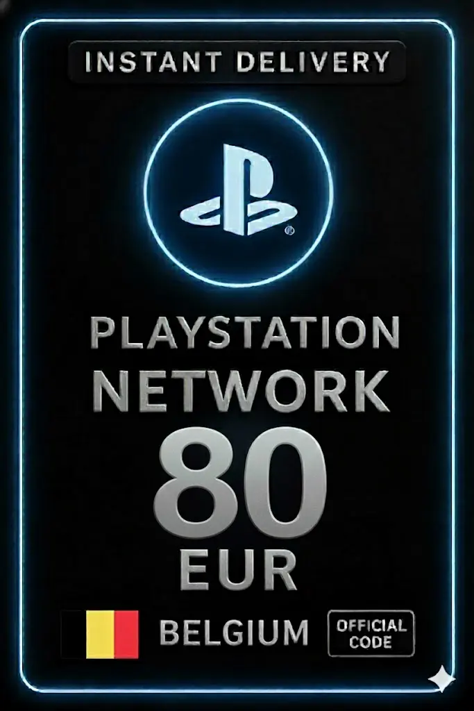 Подаръчна карта Playstation Белгия - 80€ (BE) Подаръчна карта Playstation Белгия - 80€ (BE)