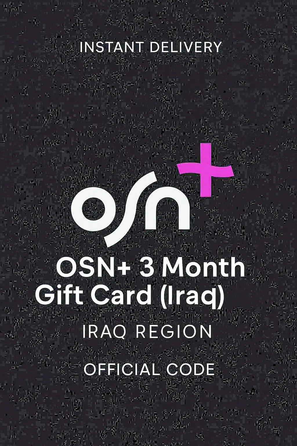 OSN+ poklon kartica za 3 mjeseca (Irak) OSN+ poklon kartica za 3 mjeseca (Irak)