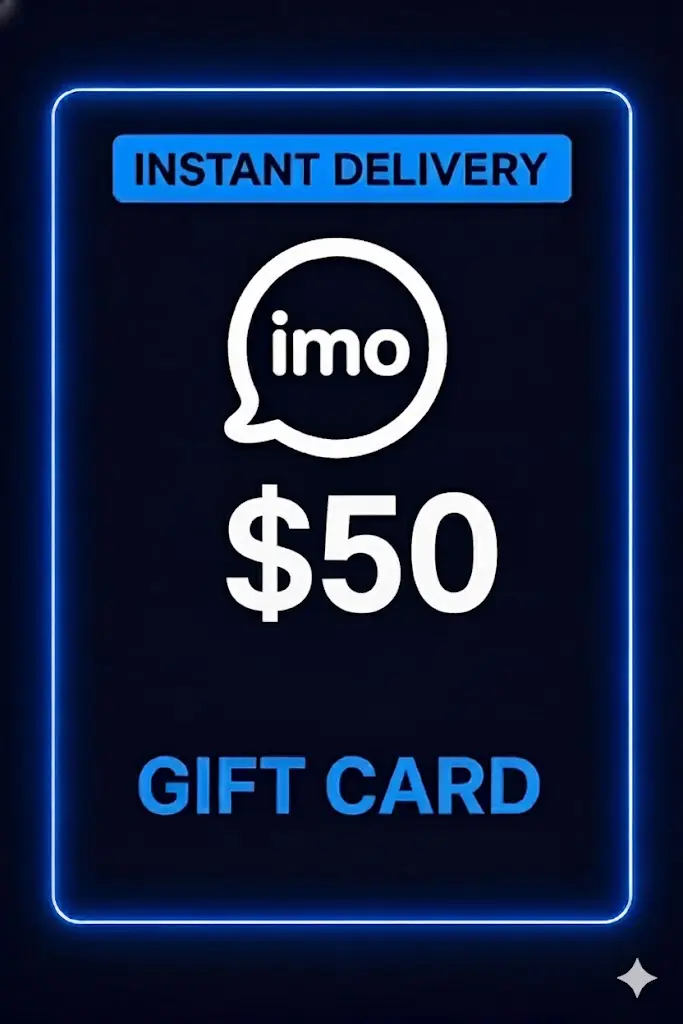 IMO (imo) Gift Card - 50$ IMO (imo) Gift Card - 50$