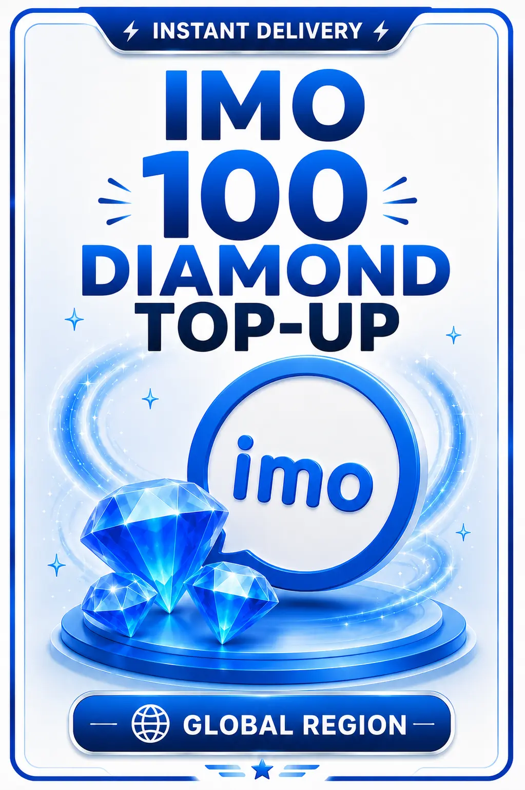 IMO Chat - 100 diamantů (dobití) IMO Chat - 100 diamantů (dobití)