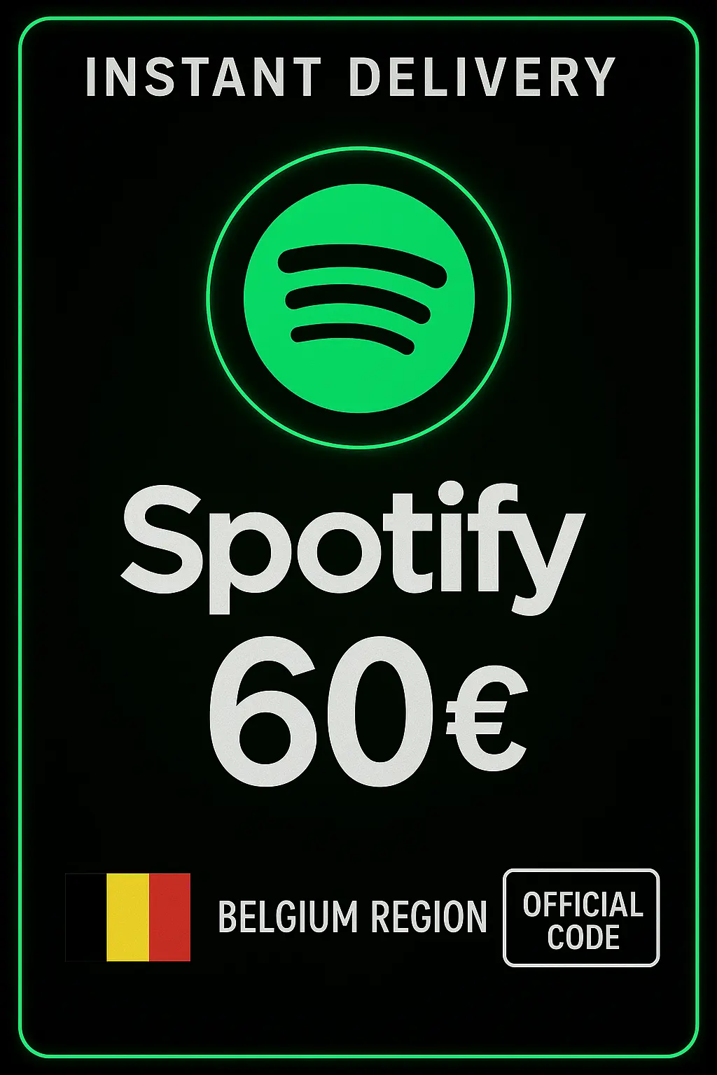 Spotify БЕ 60 € Spotify БЕ 60 €