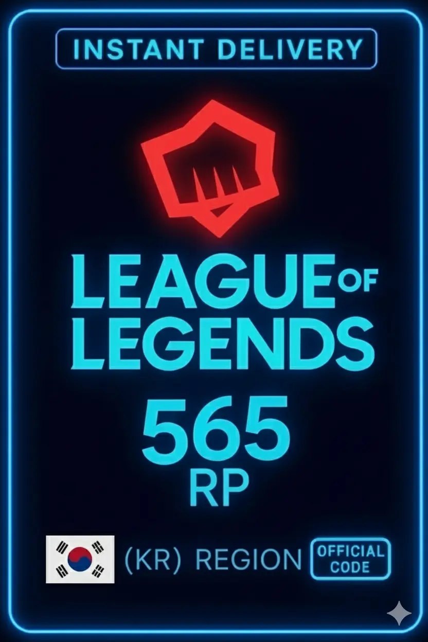 League Of Legends KR 565 Riot-Punkte League Of Legends KR 565 Riot-Punkte