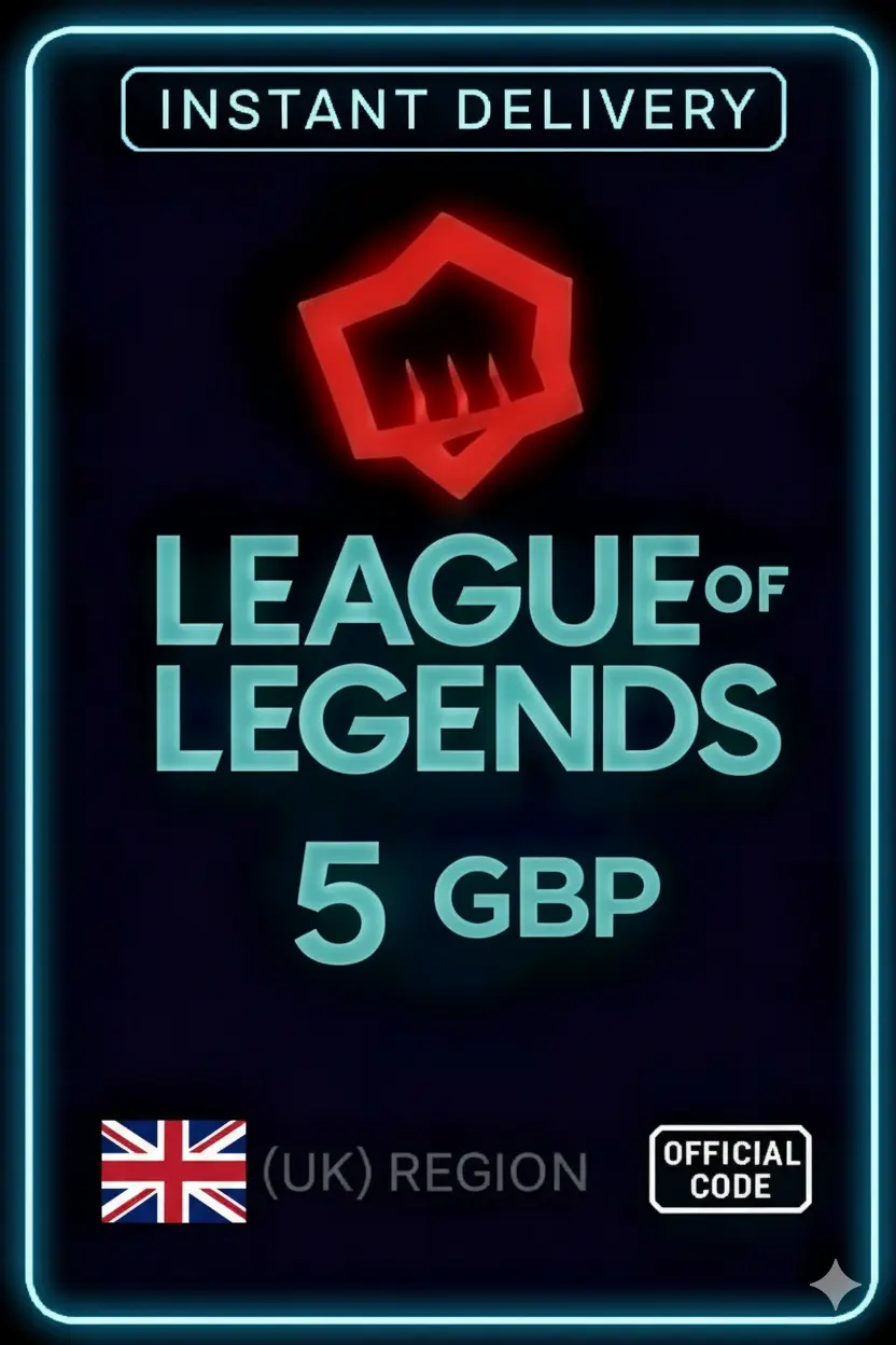 Riot Points 5 GBP (Yhdistynyt kuningaskunta) Riot Points 5 GBP (Yhdistynyt kuningaskunta)