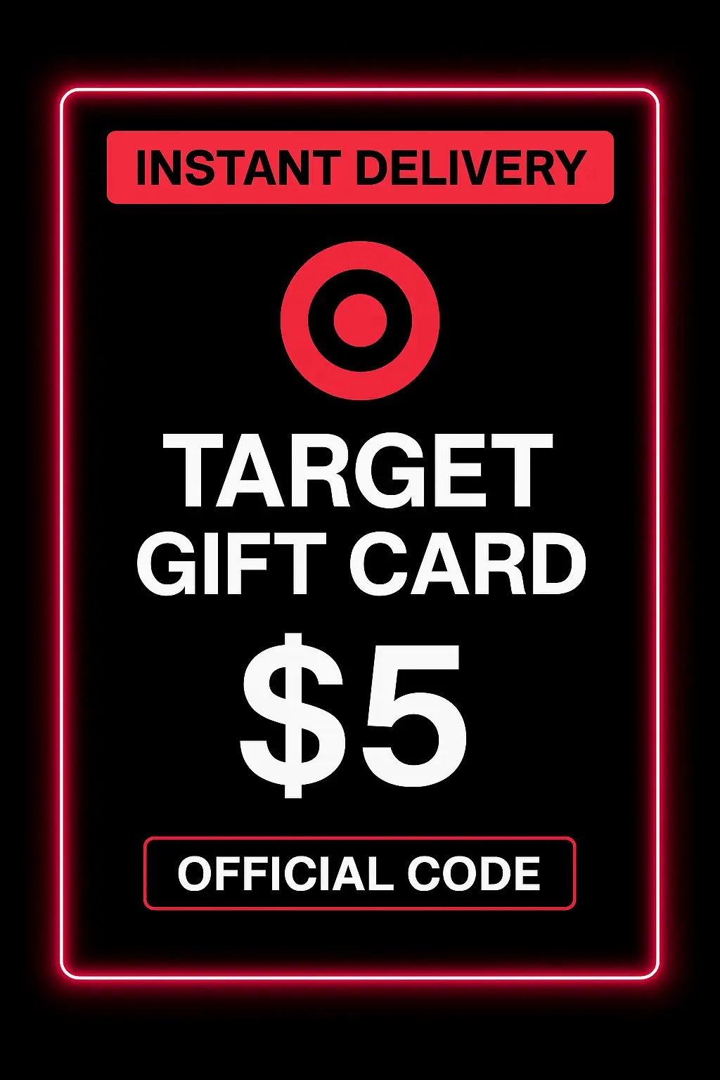 Target Gift Card - 5$ Target Gift Card - 5$