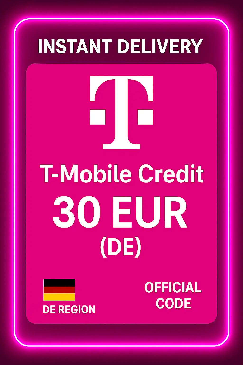 T-Mobile Kredi - 30 EUR (DE) T-Mobile Kredi - 30 EUR (DE)