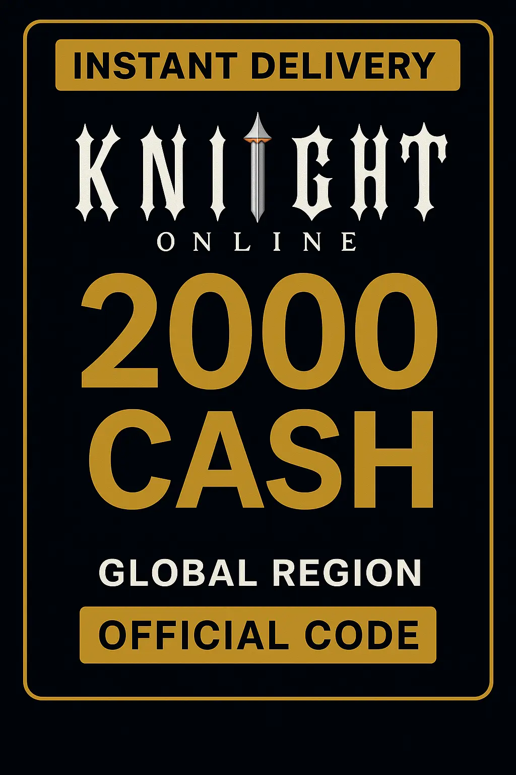 Knight Online 2000 Cash Knight Online 2000 Cash