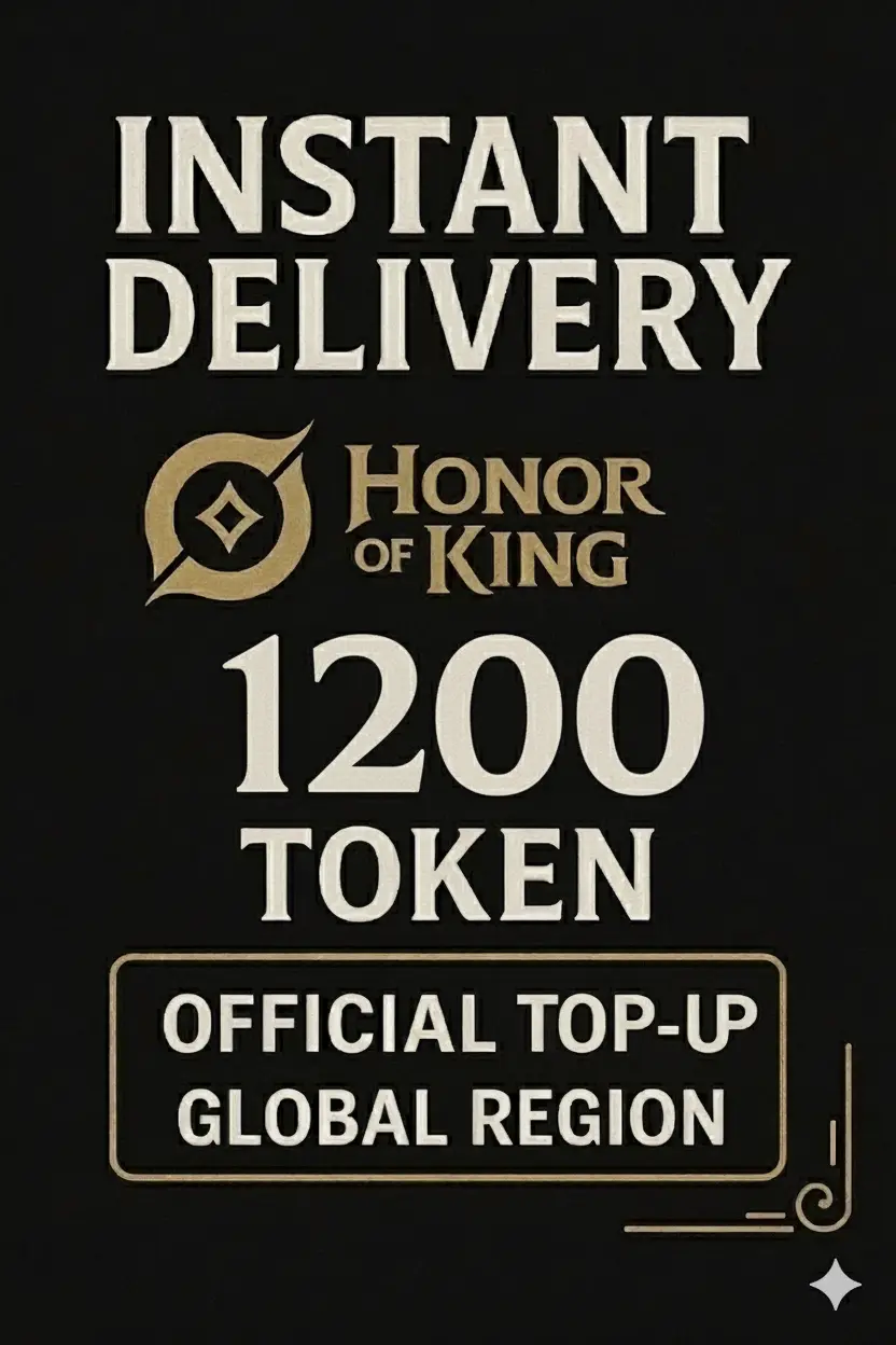 Honor of Kings - 1200 Token (Tambah) Honor of Kings - 1200 Token (Tambah)