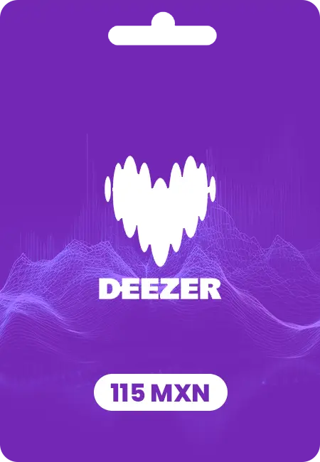 Deezer Premium MX 115 MXN Deezer Premium MX 115 MXN