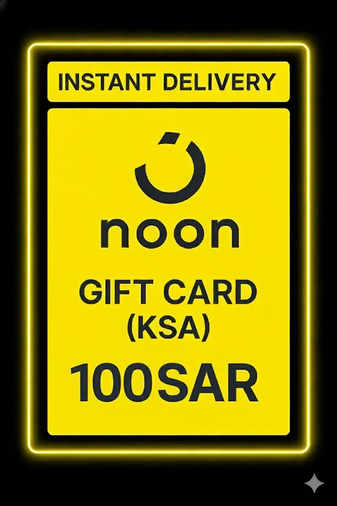 Noon Gift Card (KSA) - 100 SAR Noon Gift Card (KSA) - 100 SAR