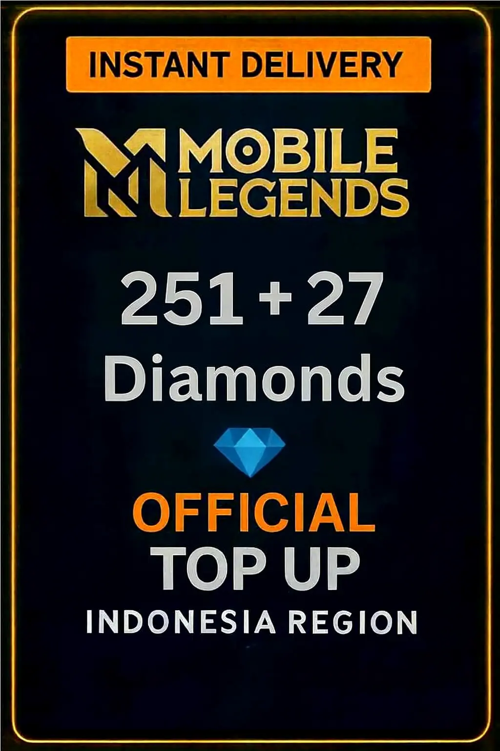 Мобилни легенди 251 + 27 диаманта за充值 (Индонезия) Мобилни легенди 251 + 27 диаманта за充值 (Индонезия)