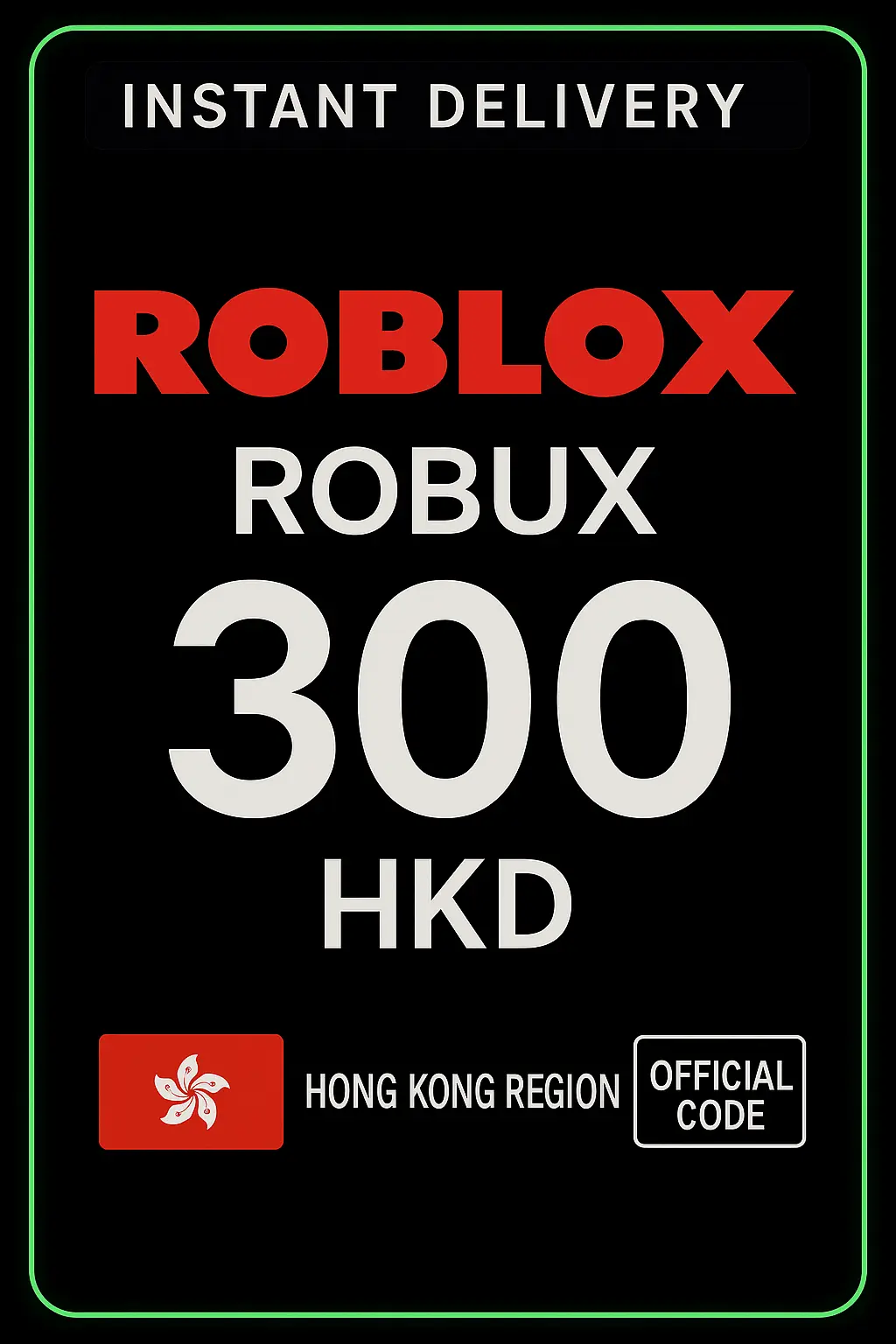 Karta gry Roblox 300 HKD (HK) Karta gry Roblox 300 HKD (HK)