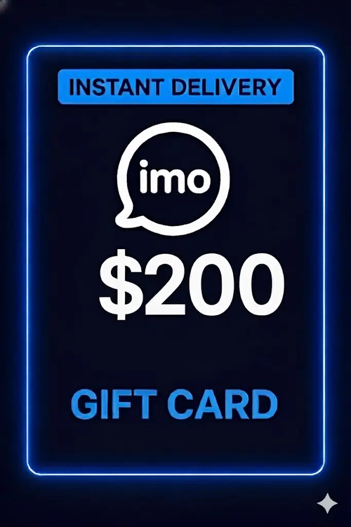 IMO (imo) Gift Card - 200$ IMO (imo) Gift Card - 200$