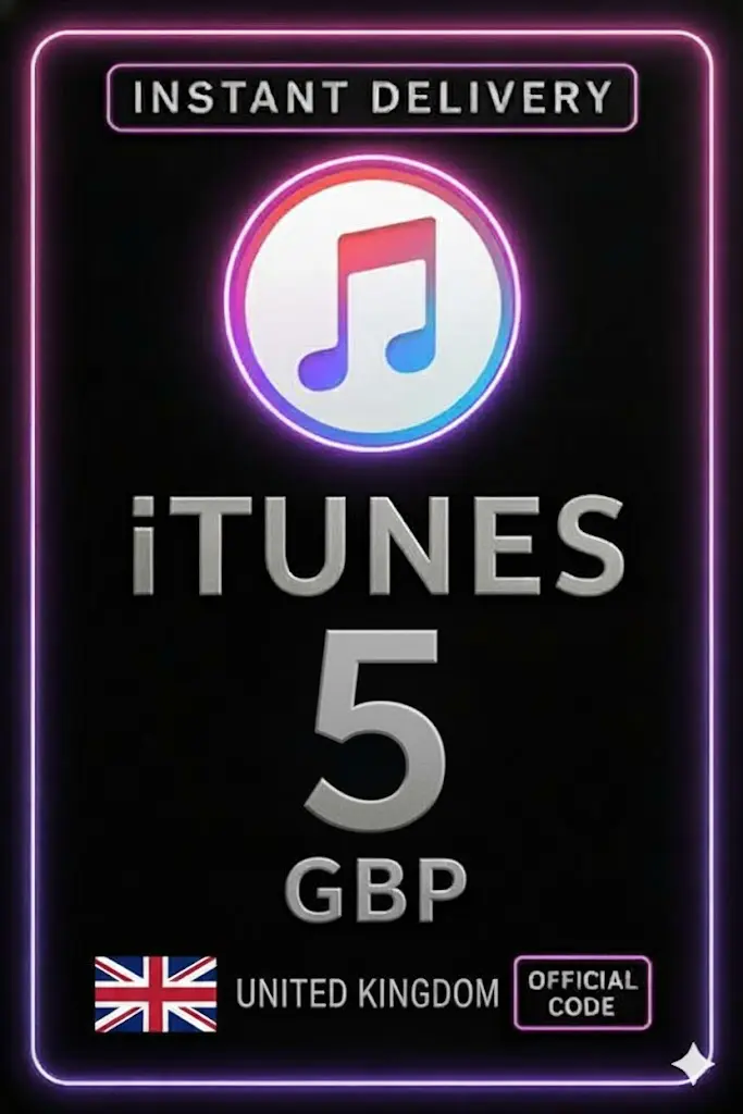 iTunes Gift Card GBP £5 iTunes Gift Card GBP £5