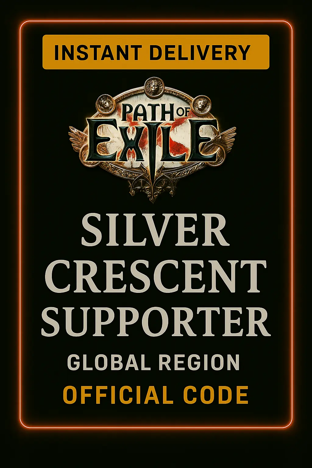 Path Of Exile Silver Crescent Supporter Path Of Exile Silver Crescent Supporter