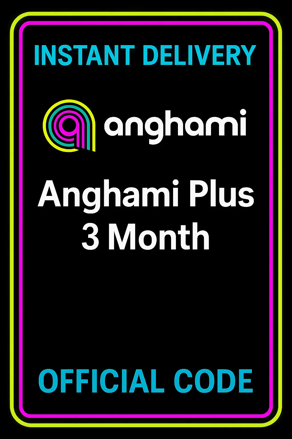Anghami Plus 3 meseca - (Irak) Anghami Plus 3 meseca - (Irak)