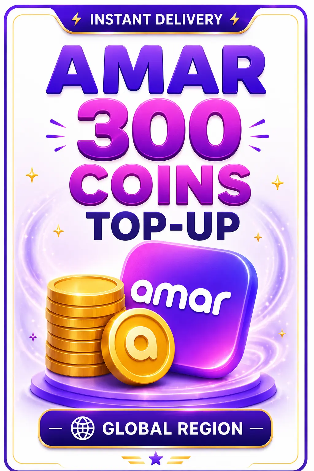 Amar Live - 300 mincí (dobití) Amar Live - 300 mincí (dobití)