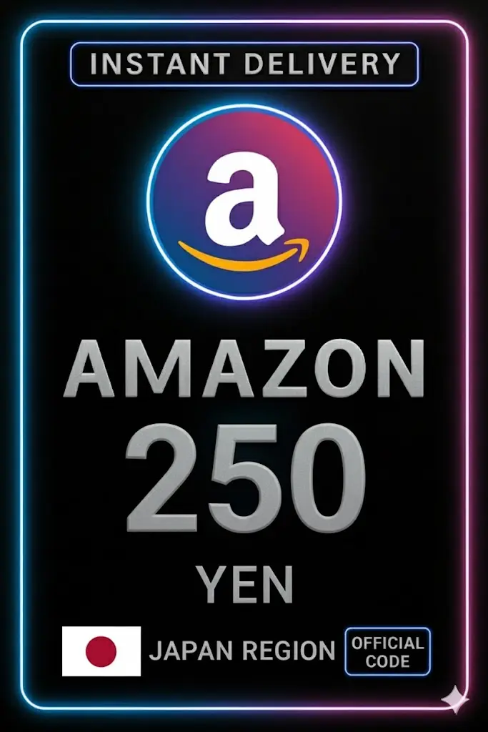 Амалкарт на Amazon - Япония 250 йени JP Амалкарт на Amazon - Япония 250 йени JP