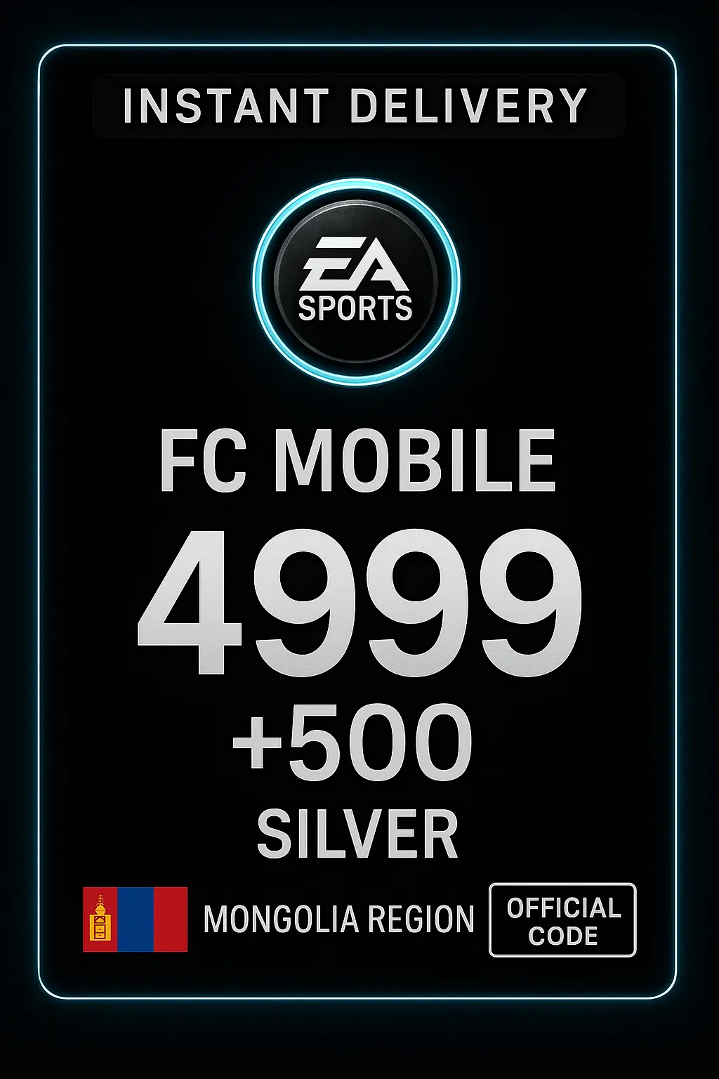 FC Mobile 4999 + 500 Silver - Mongoliet FC Mobile 4999 + 500 Silver - Mongoliet