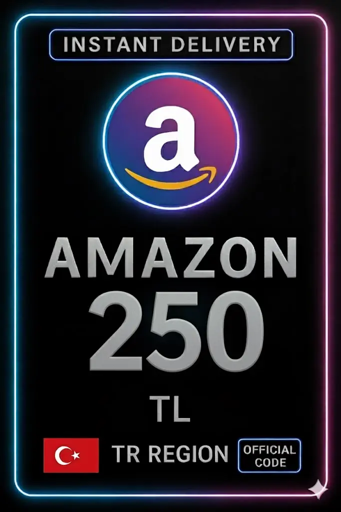 एमेज़ॉन उपहार कार्ड २५० TL एमेज़ॉन उपहार कार्ड २५० TL