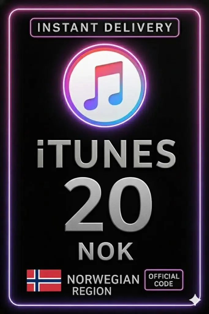 iTunes Hədiyyə Kartı 20 NOK NO iTunes Hədiyyə Kartı 20 NOK NO