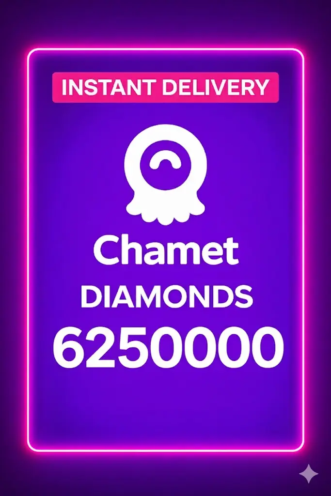 Chamet - 6250000 Diamonds (Global) Chamet - 6250000 Diamonds (Global)