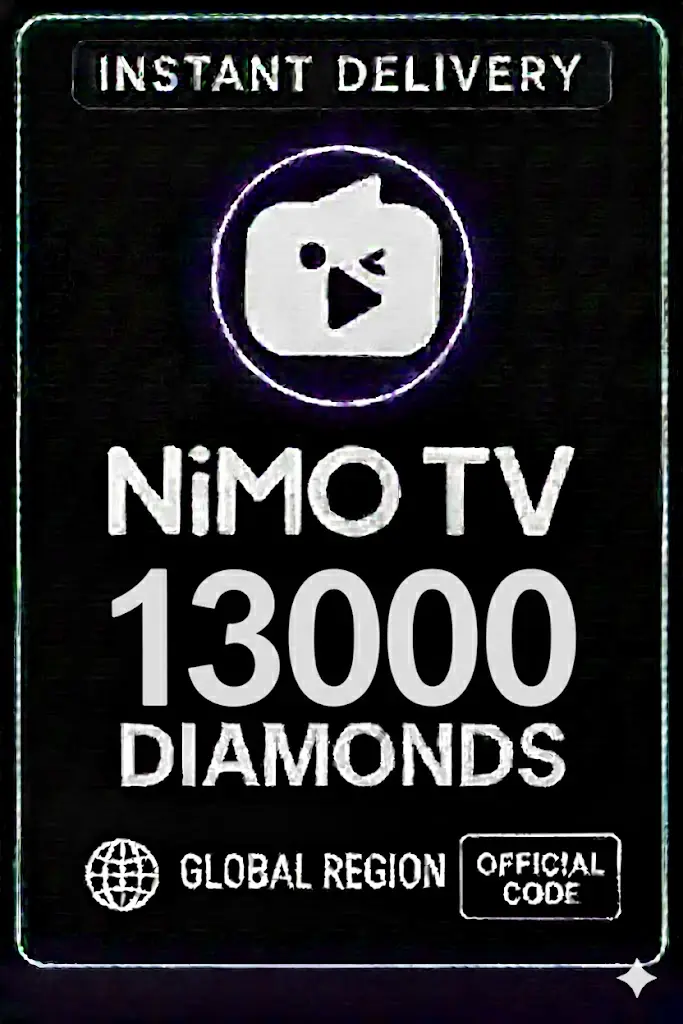 Nimo TV 13000 алмос (Топ-ап) Nimo TV 13000 алмос (Топ-ап)
