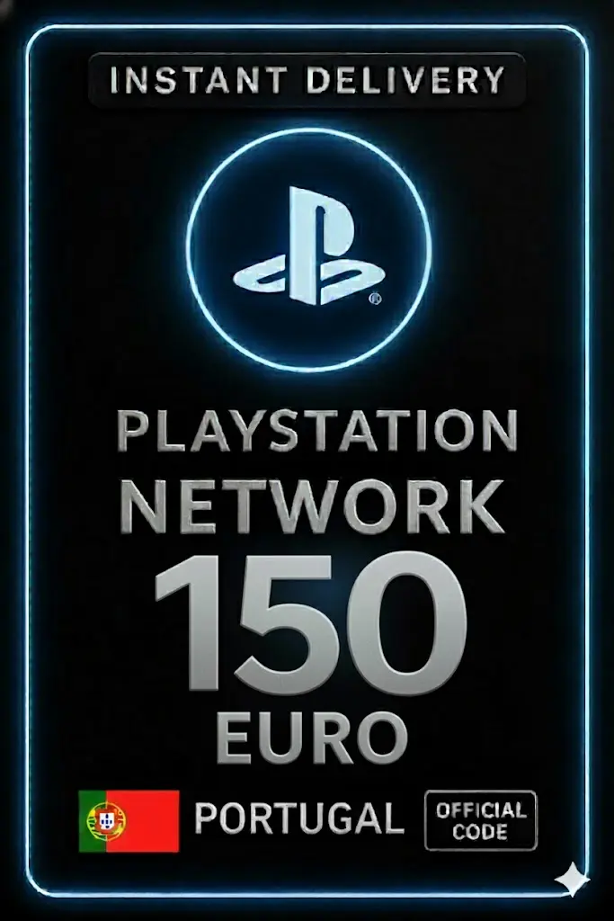 بطاقة بلاي ستيشن PSN بقيمة 150 يورو (PT) بطاقة بلاي ستيشن PSN بقيمة 150 يورو (PT)