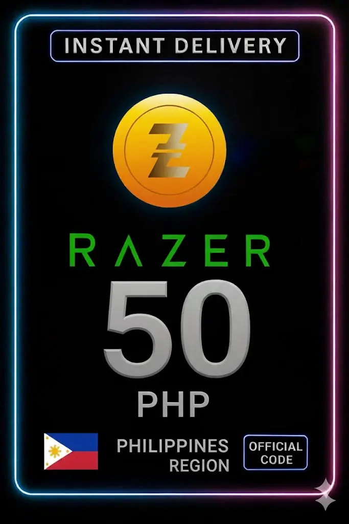 Razer Gold Phillipines PHP 50 Razer Gold Phillipines PHP 50