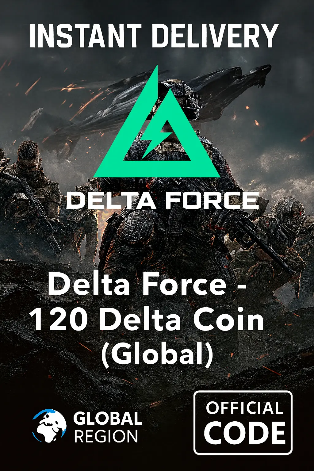 Delta Force - 120 Delta Coin (Global) Delta Force - 120 Delta Coin (Global)