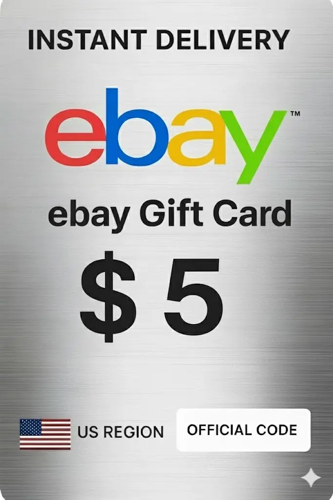 Tarjeta de regalo de eBay US $5 Tarjeta de regalo de eBay US $5