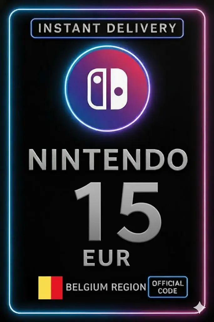 Картичка за Nintendo eShop - 15€ (Белгия) Картичка за Nintendo eShop - 15€ (Белгия)