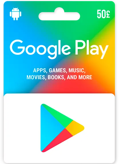 Google Play Gift Card - Nagalungon UK 50 £ Google Play Gift Card - Nagalungon UK 50 £