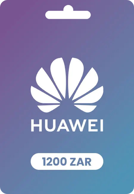 HUAWEI подаръчна карта Южна Африка ZAR 1200 HUAWEI подаръчна карта Южна Африка ZAR 1200