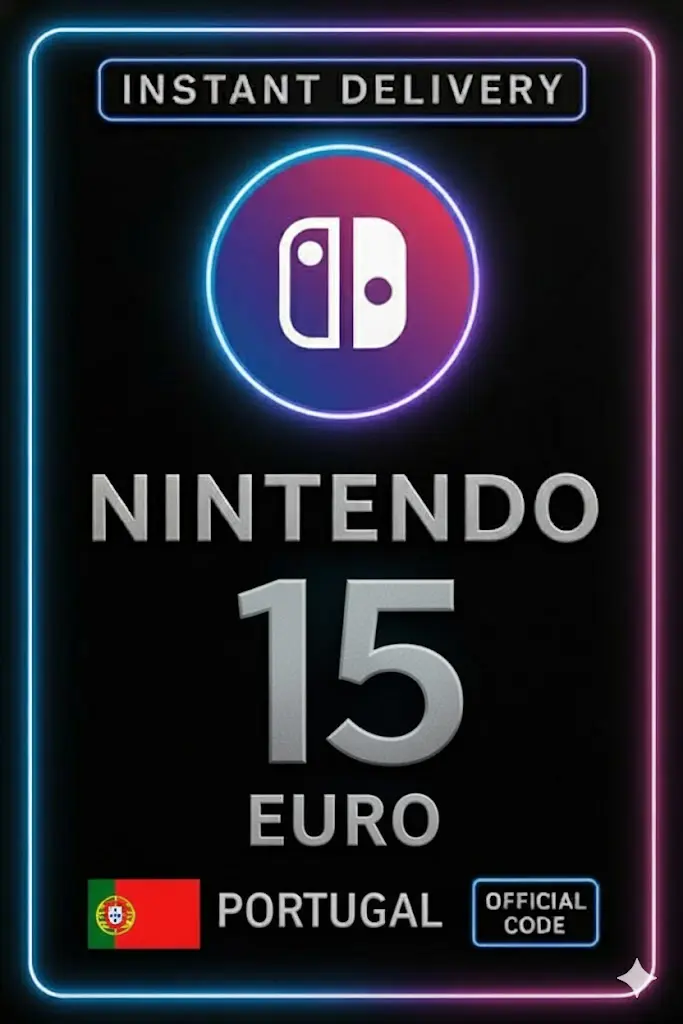Nintendo eShop karta - 15€ (Portugalsko) Nintendo eShop karta - 15€ (Portugalsko)