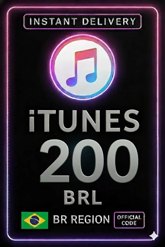 iTunes подаръчна карта - 200 BRL iTunes подаръчна карта - 200 BRL
