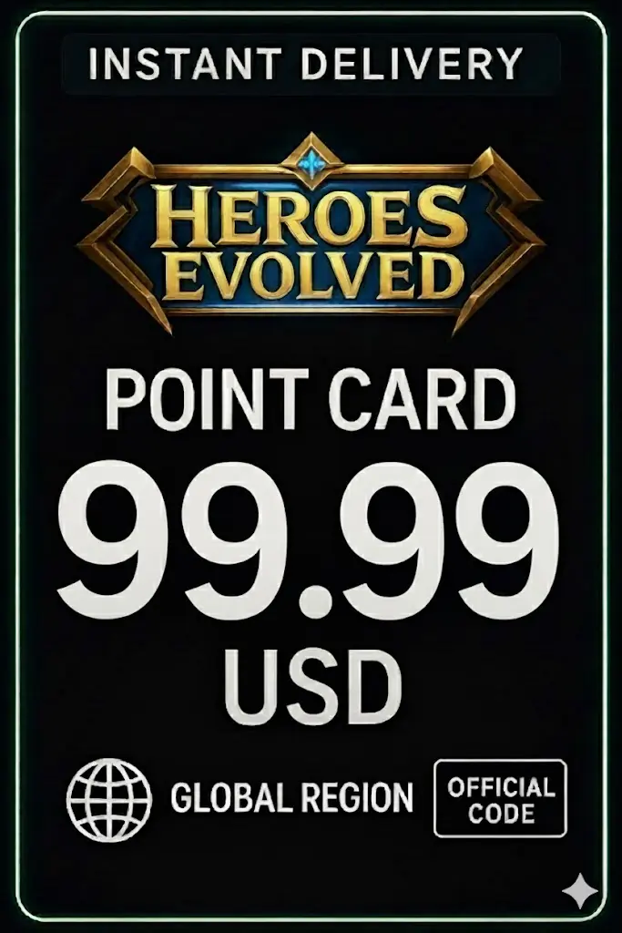 Герои хөгжсөн 99.99 ам.долларын цэгийн карт (Дэлхий даяар) Герои хөгжсөн 99.99 ам.долларын цэгийн карт (Дэлхий даяар)