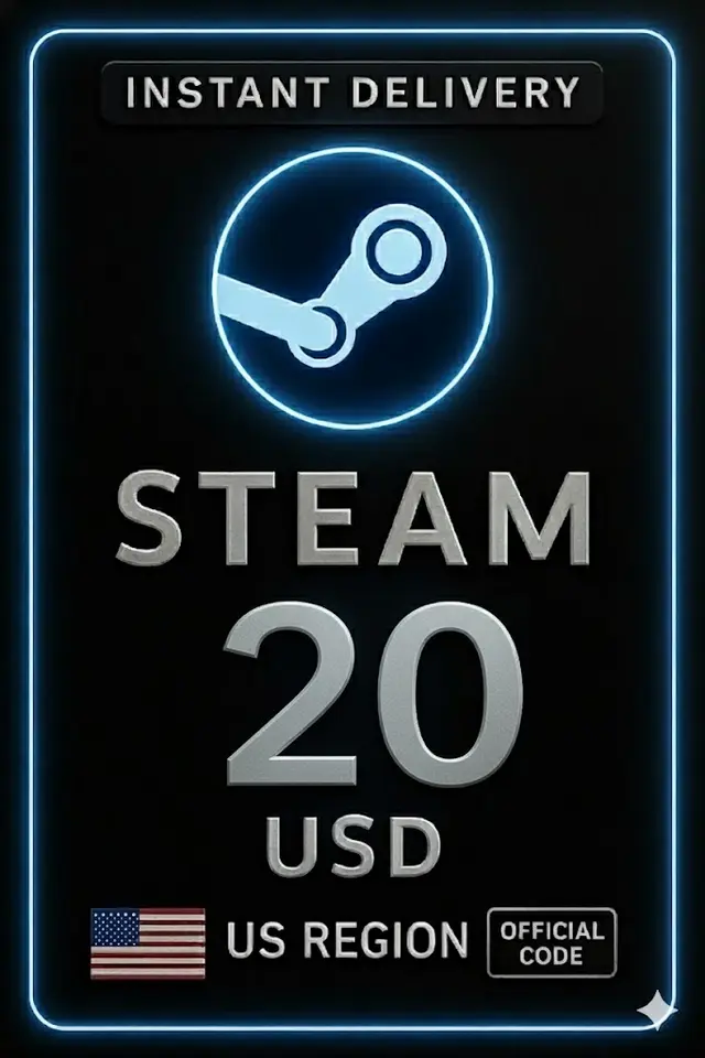 Buy Steam Wallet Card 20 USD