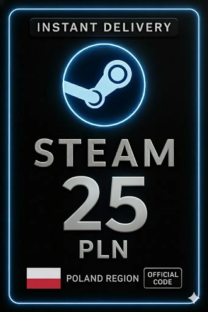 Steam Wallet 25 PLN - (Полша) Steam Wallet 25 PLN - (Полша)