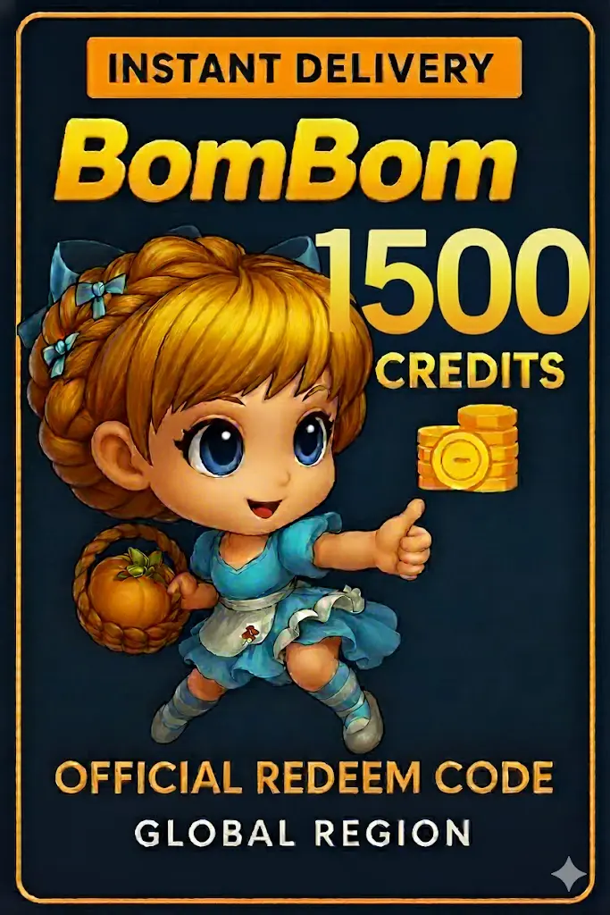 BomBom 1500 Credits BomBom 1500 Credits